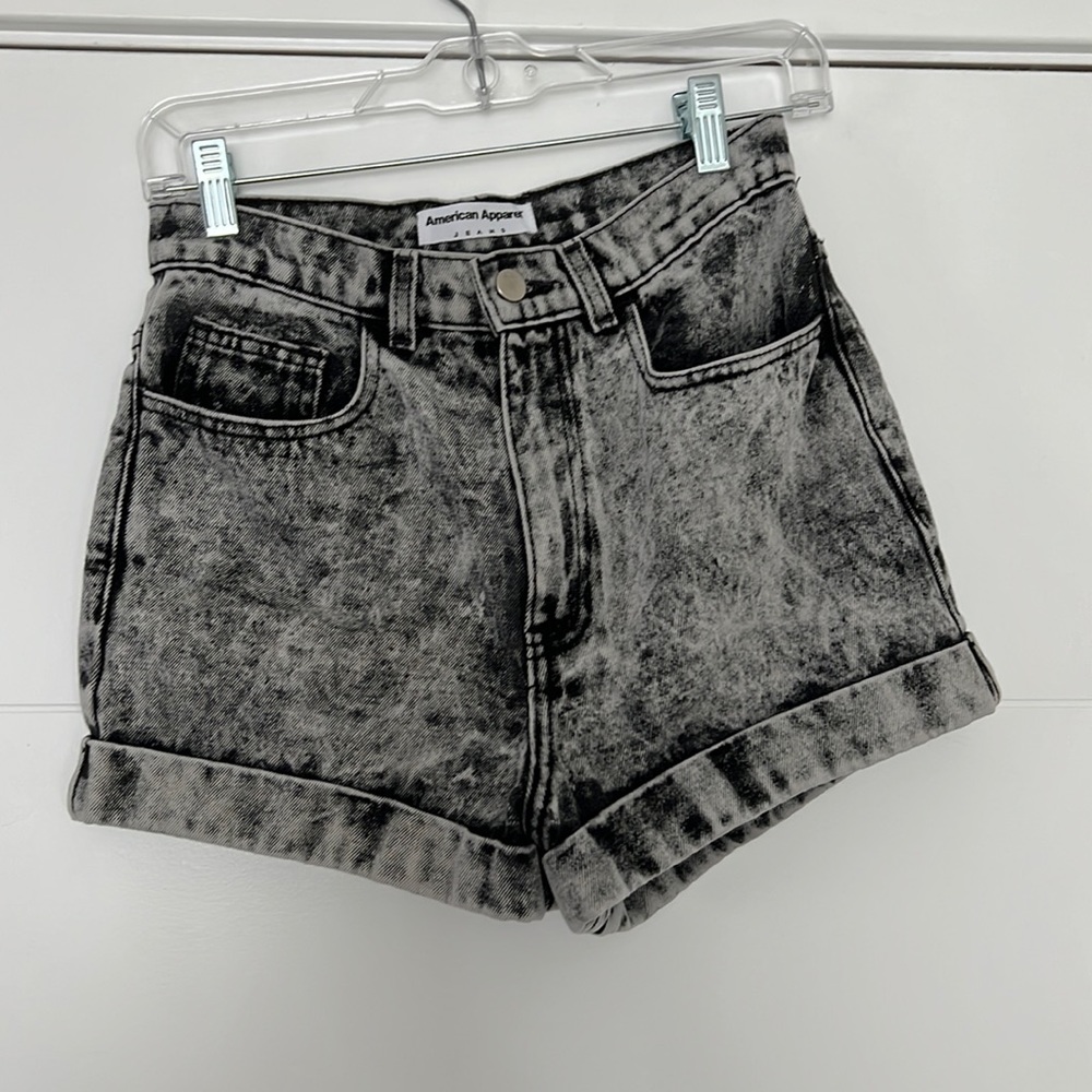 RARE - American Apparel Acid Wash Shorts